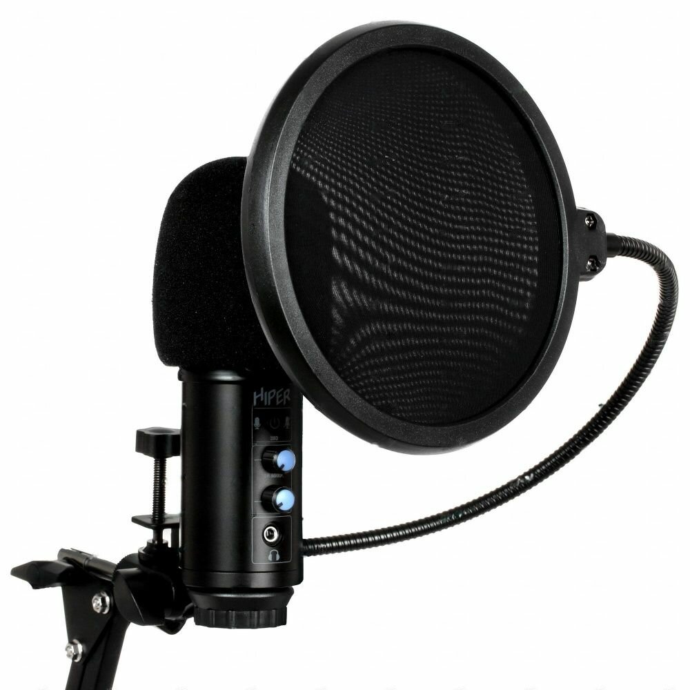 Микрофонный комплект HIPER H-M009 черный — фото 1