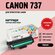 Картридж лазерный Colortek 737 для принтеров Canon