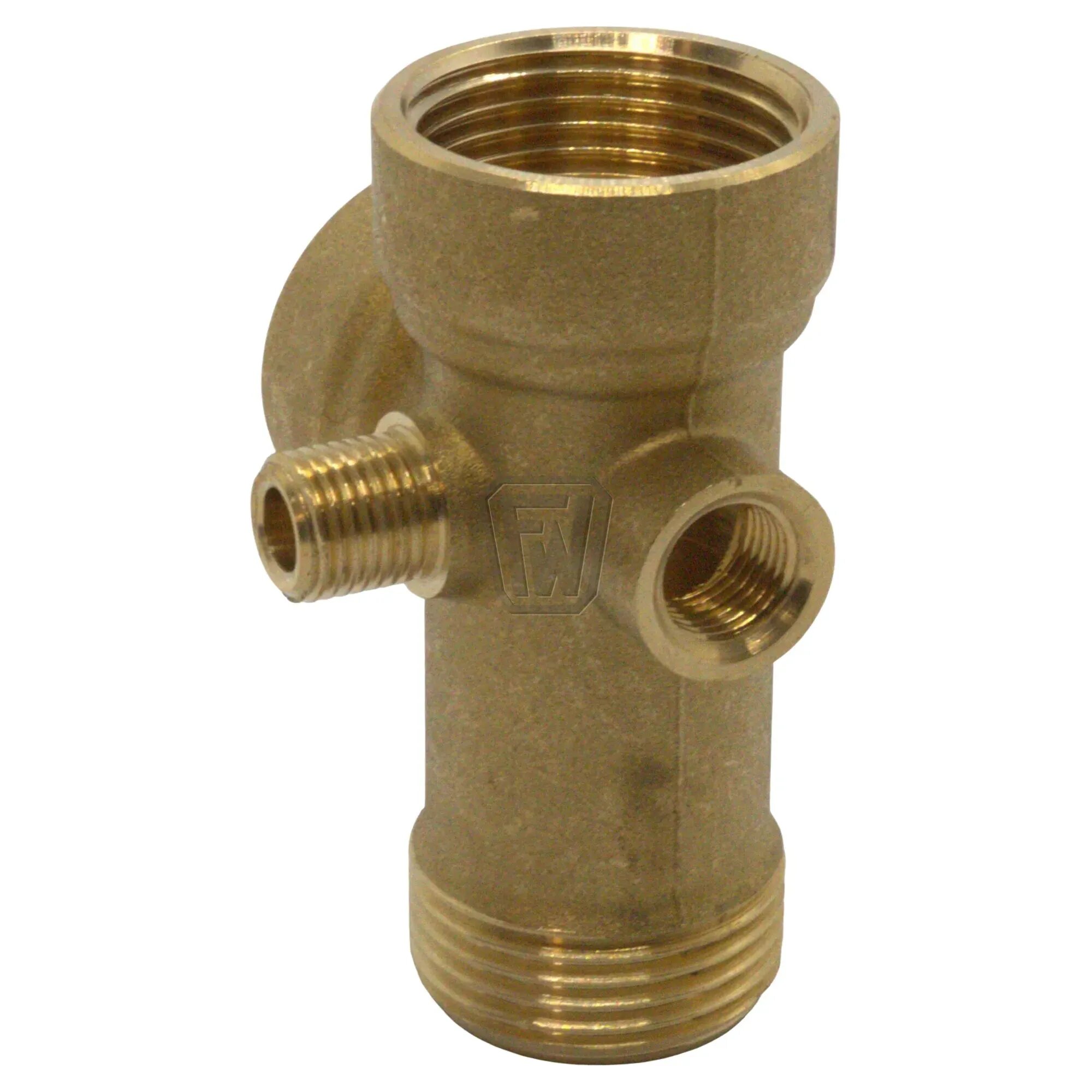 Пятивыводной штуцер для гидроаккумуляторов и насосных станций (82 мм)