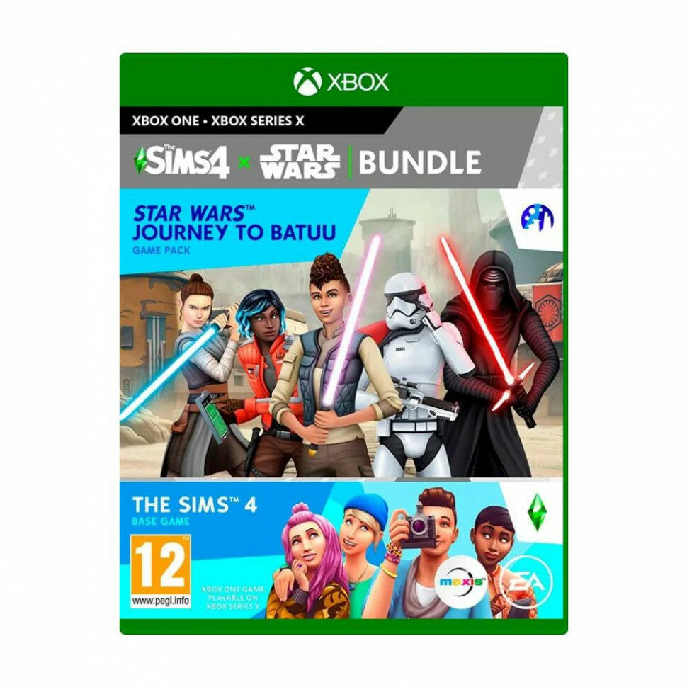 Игра The Sims 4 + Star Wars для Xbox One (Симулятор, казуальная) (Английский язык)