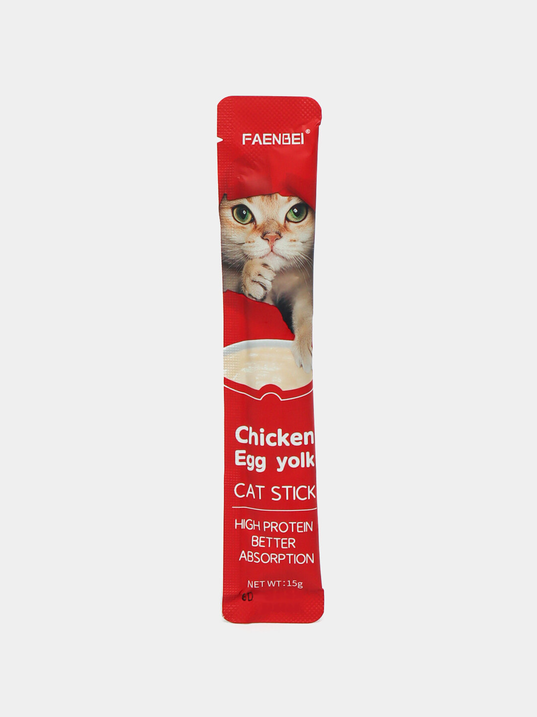 Влажный корм для кошек FAENBEI, с высоким содержанием белка, 1/60 шт, Бордовый