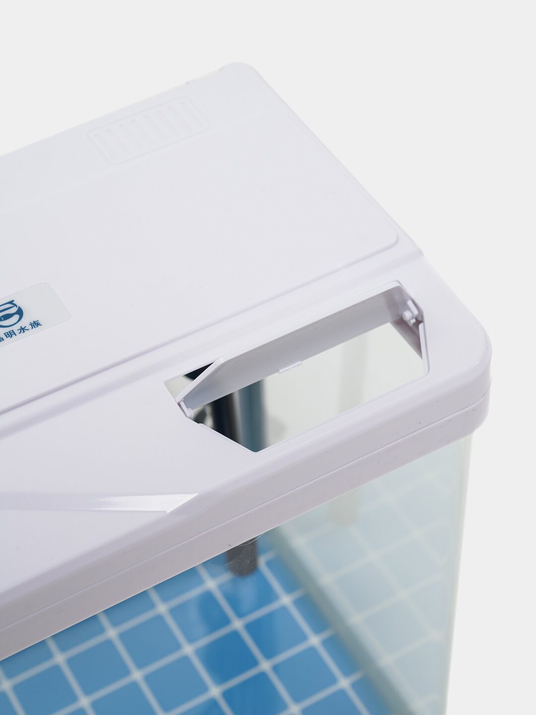 Аквариум с фотодиодным осветлением и цифровым дисплеем, Белый, Jm420 — фото 1