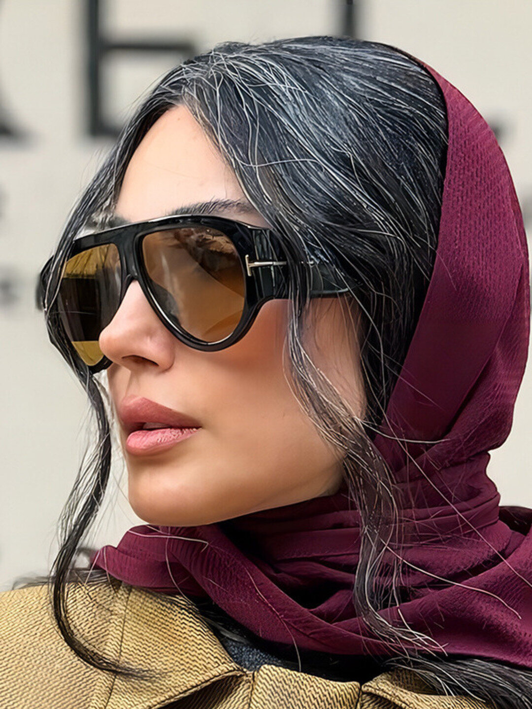 Солнцезащитные очки Luxe Vision, коричневый — фото 1