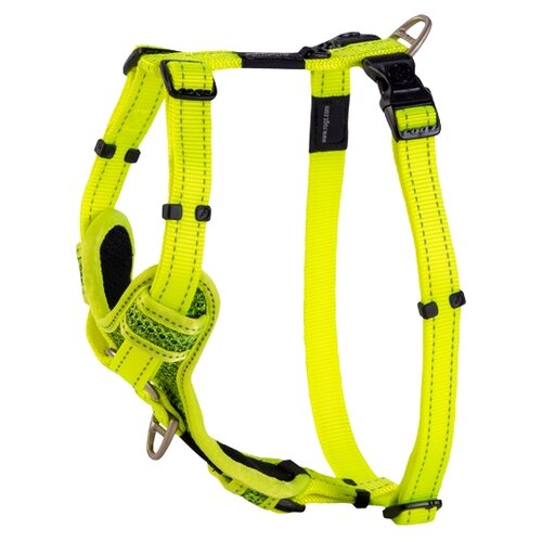 Шлейка Rogz Control Harness M (SJC11), обхват шеи 23-37 см, желтый, S