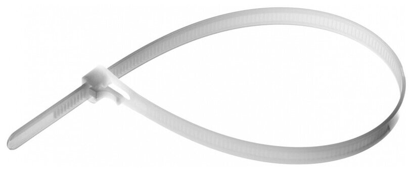 Стяжка нейлоновая SmartBuy белый, 3,6х150 мм, 100 шт (SBE-CT-36-150-w)