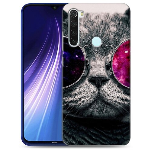 фото Дизайнерский пластиковый чехол для xiaomi redmi note 8 100gadgets