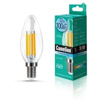 Светодиодная лампа Camelion LED12-C35-FL/845/E14