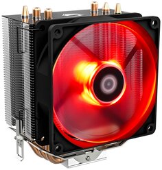 Кулер для процессора ID-COOLING SE-903 v2 черный/красная подсветка