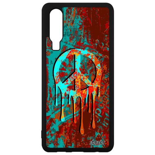 фото Чехол на мобильный p30, "peace and love" стрит-арт мир и любовь utaupia