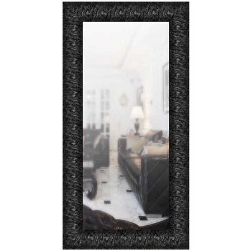 фото Зеркало в широкой раме 50 x 100 см, модель p080071 аурита