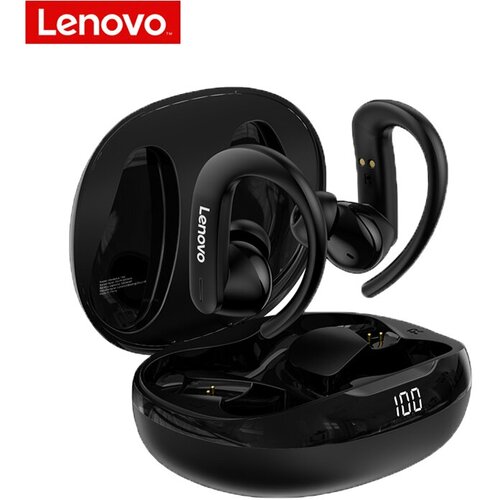 Наушники беспроводные TWS Lenovo T50 ENS крепление за ушами черные 135000₽