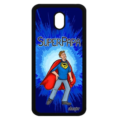 фото Чехол на мобильный samsung galaxy j5 2017, "суперпапа" веселый супергерой utaupia