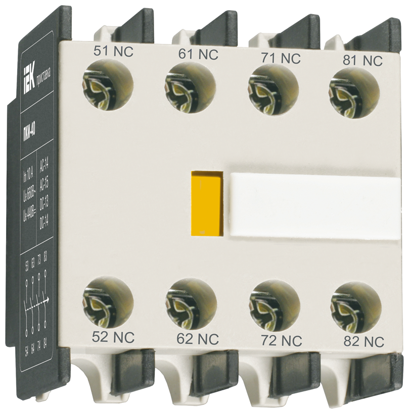 Усилительный модуль для контактора IEK KPK10-04