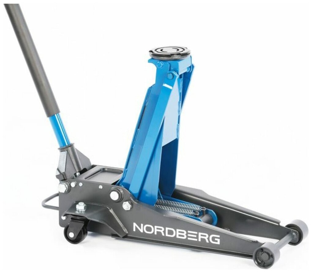 фото NORDBERG Домкрат супернизкий подкатной 3 тонн, H=75-510 мм N32034