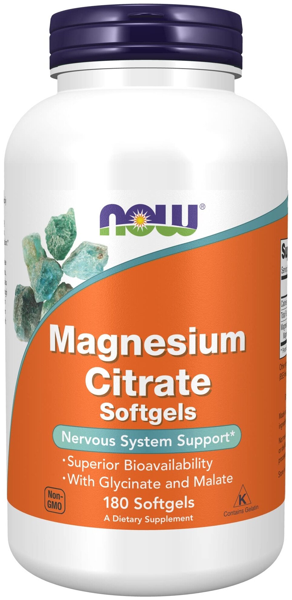 Капсулы NOW Magnesium Citrate