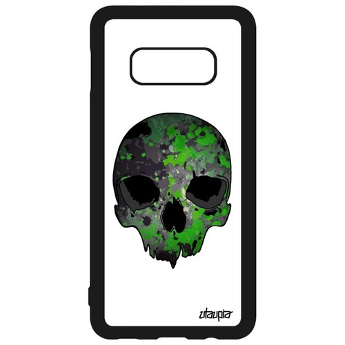 фото Чехол на мобильный galaxy s10e, "череп" готичный хэллоуин utaupia