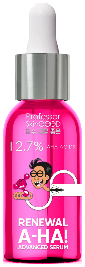 Сыворотка для лица с фруктовыми кислотами, Professor SkinGOOD, A-HA! Renewal Advanced Serum, 30 мл