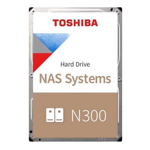 HDD Toshiba N300 NAS SATA3 6Tb 3.5 7200 256Mb (analog HDWG160UZSVA)