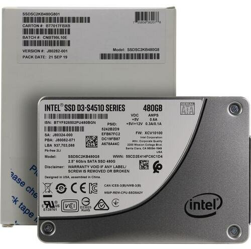 SSD Intel D3-S4510 SSDSC2KB480G801