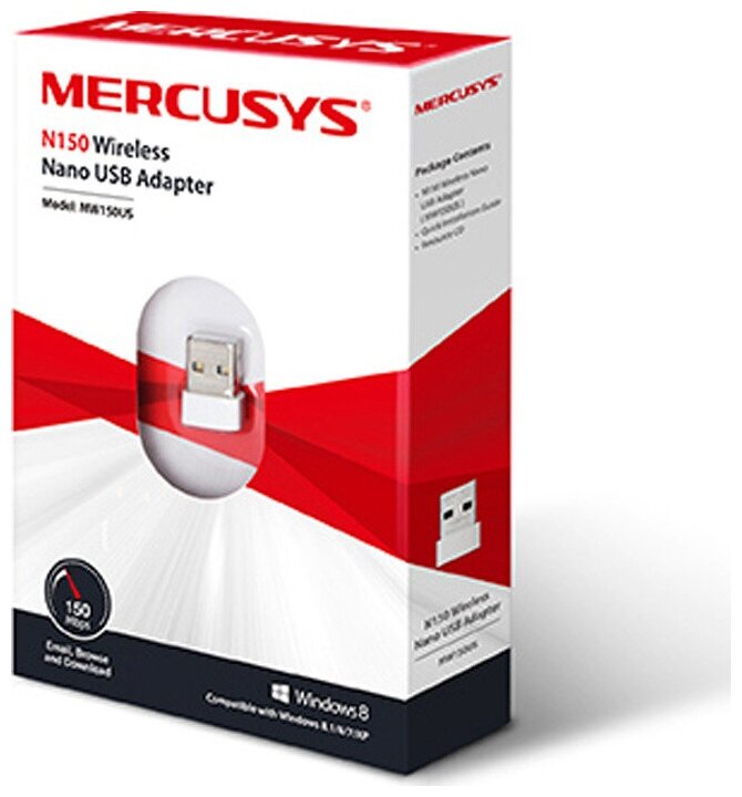 Сетевой адаптер WiFi MERCUSYS USB 2.0 - фото №5