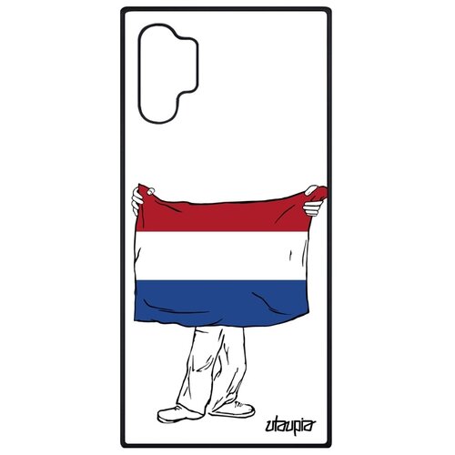 фото Чехол для galaxy note 10 plus, "флаг голландии с руками" патриот государственный utaupia