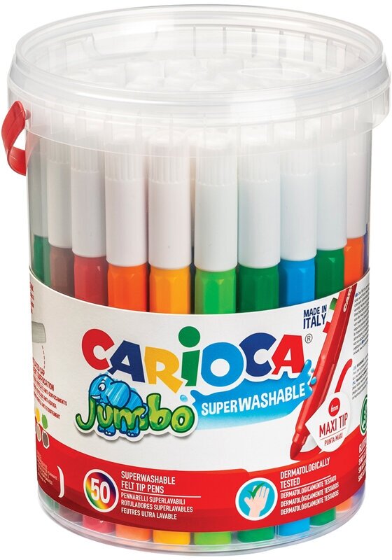 Набор фломастеров Carioca Carioca jumbo - фото №1