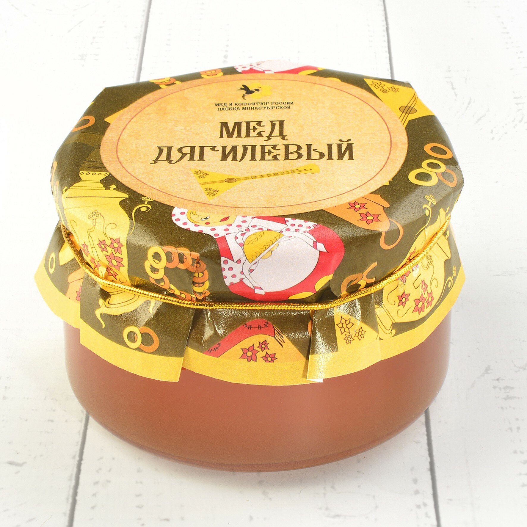 Мёд дягилевый "Русский стиль" 230 гр - фотография № 1