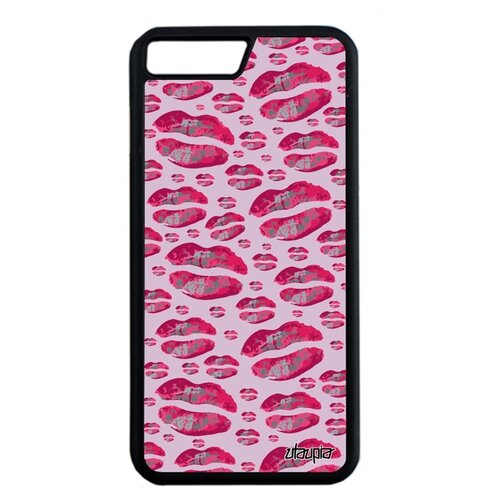 фото Чехол на смартфон apple iphone 8 plus, "губы" впечатление незнакомка utaupia