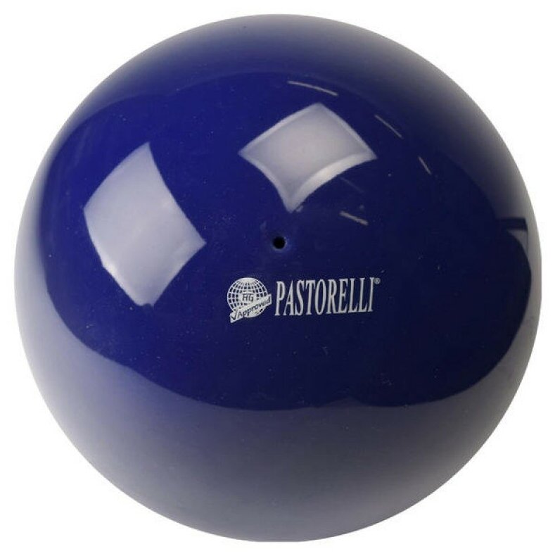 Мяч для художественной гимнастики PASTORELLI New Generation, 18 см, синий 00003