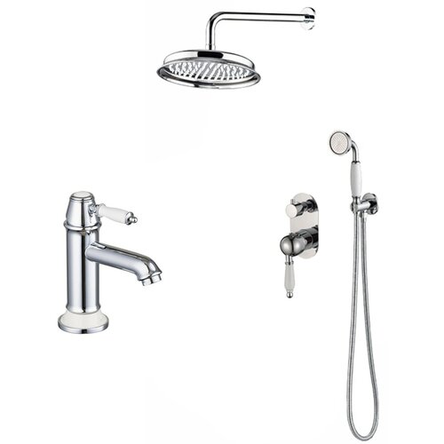 Комплект BOCH MANN Marbella душевая система встраиваемая + смеситель для раковины BM8732+BM8727