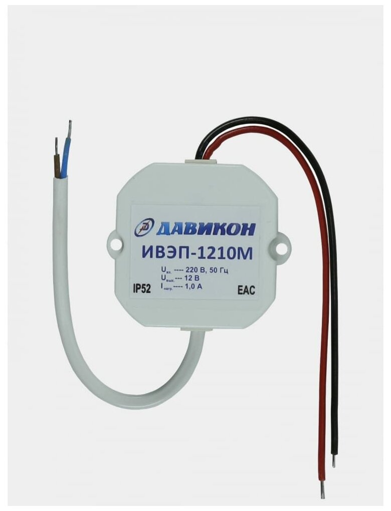 ИВЭП-1210М Блок питания стабилизированный 12В 1А Давикон