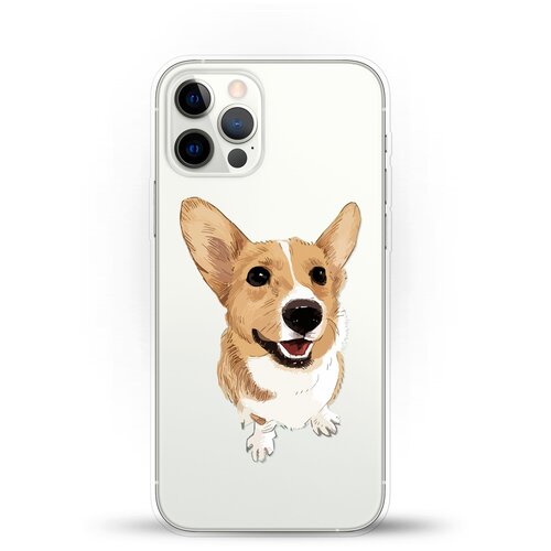 фото Силиконовый чехол хороший корги на apple iphone 12 pro max andy & paul