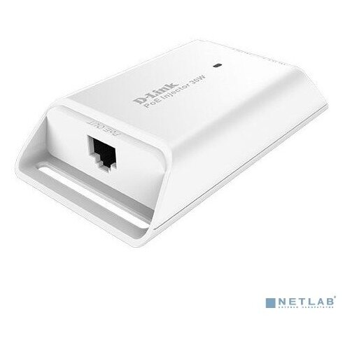 D-Link Цифровая камера D-Link DPE-301GI/A1B Гигабитный PoE-инжектор (выходное напряжение 54В DC). От ревизии /A1A отличается комплектом поставки. poe инжектор d link dpe 301gsбелый