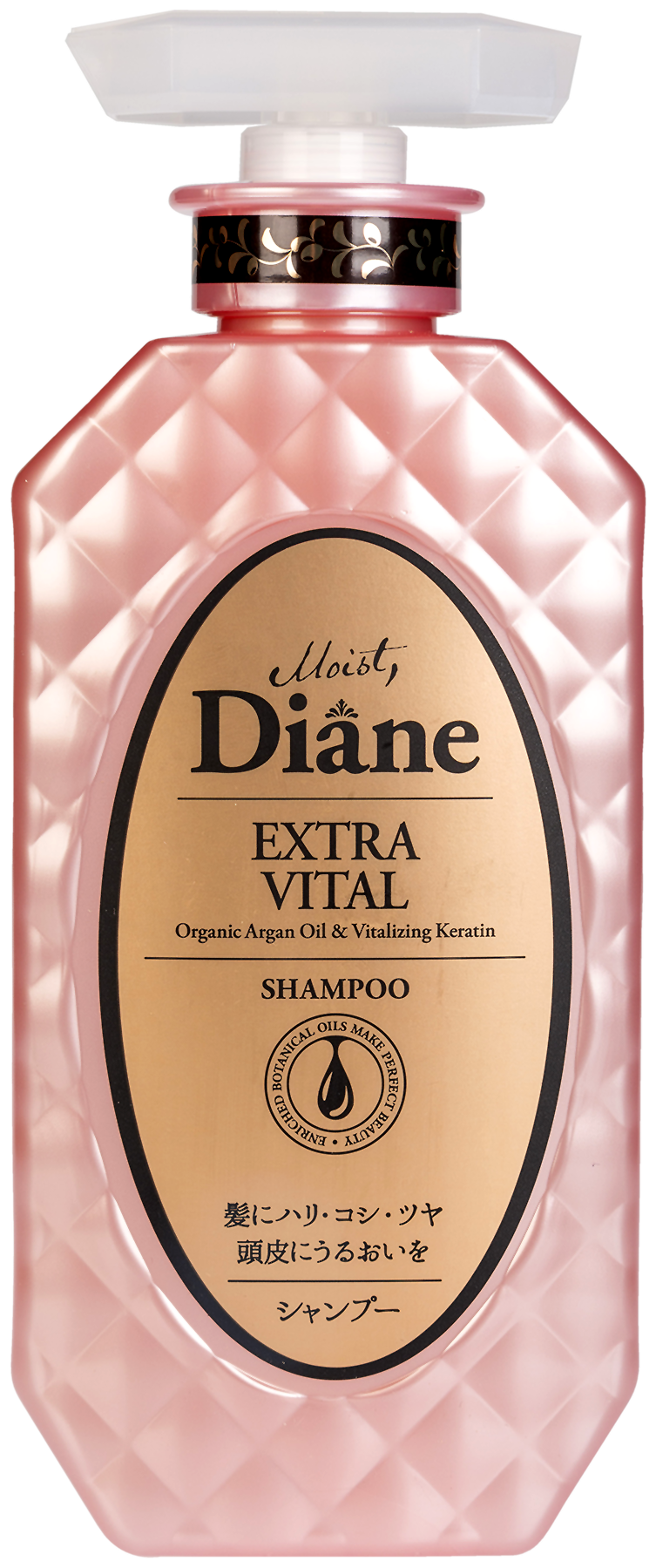 Moist Diane Шампунь кератиновый Extra Vital, 450 мл, Moist Diane