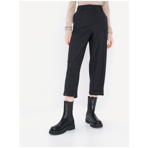 фото Брюки женские, gerry weber, 722044-66328-201840, серый, размер - 46r