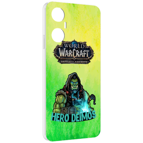 Чехол MyPads world-of-warcraft мужской для Infinix Hot 20 5G задняя-панель-накладка-бампер