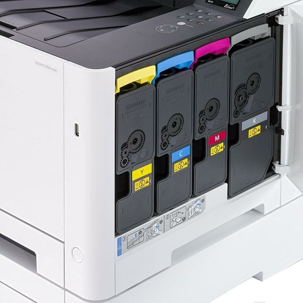 Лазерный принтер (цветной) Kyocera - фото №9