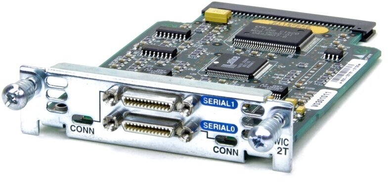 Модуль расширения CISCO 2 PORT SERIAL INTERFACE CARD [WIC-2T]