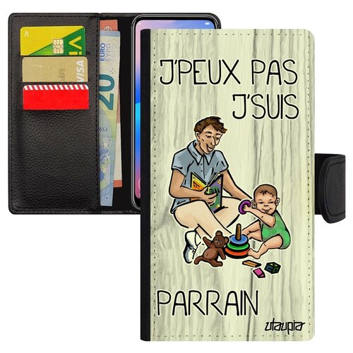 фото Чехол-книжка на мобильный iphone xr, "не могу - стал крестным!" шутка отец utaupia