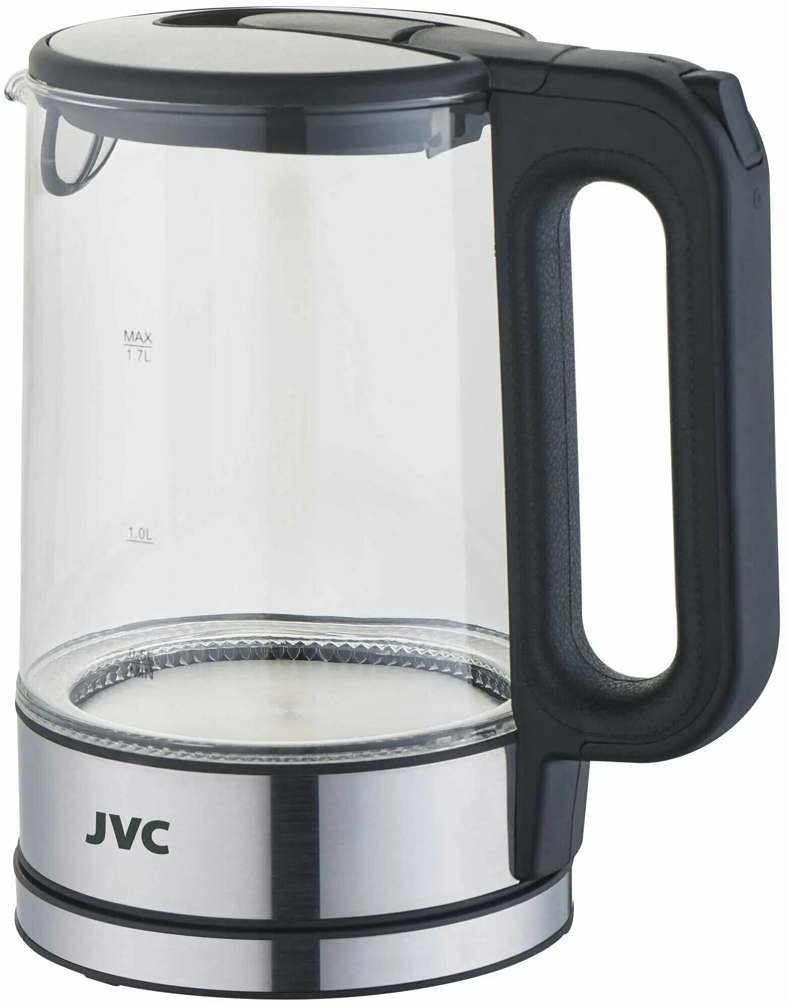 Чайник JVC JK-KE1520 black (стекло) - фотография № 10