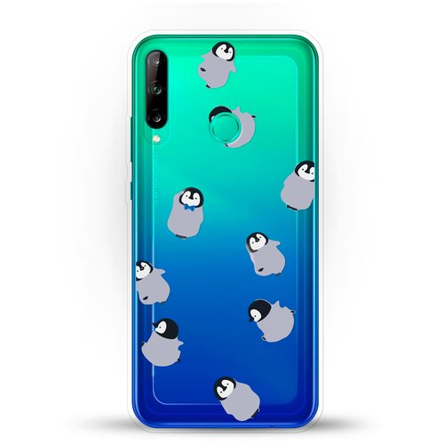 фото Силиконовый чехол несколько пингвинов на honor 9c andy & paul