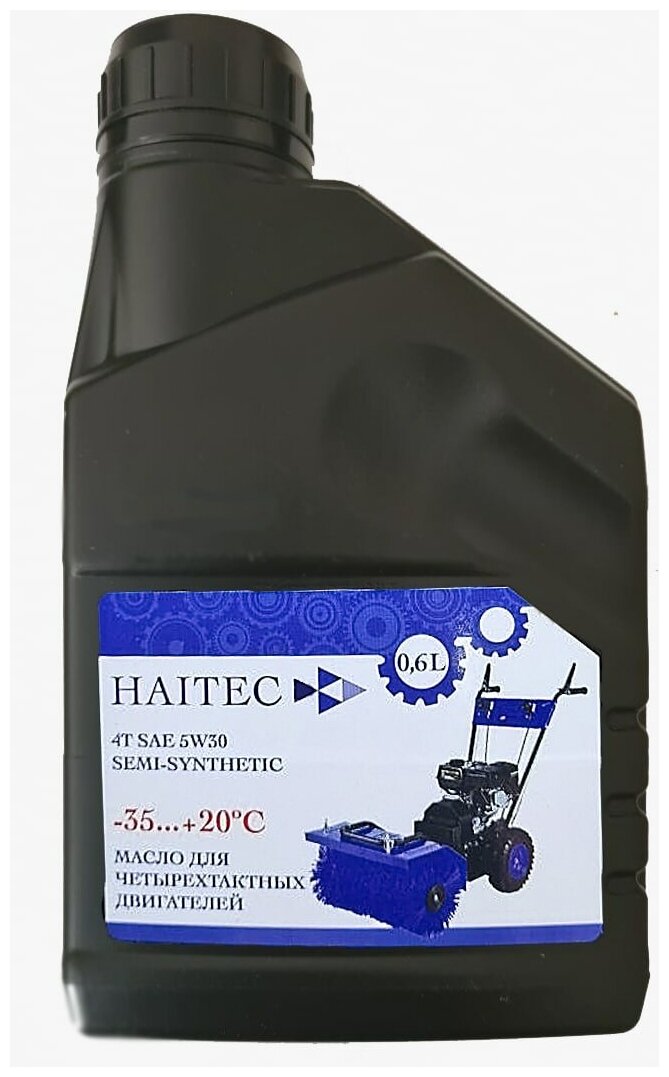 Масло полусинтетическое 100005E-4t5w30 (06 л) HAITEC для четырехтактных двигателей "Зима"