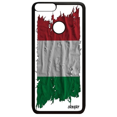 фото Чехол для смартфона huawei p smart 2018, "флаг италии на ткани" страна государственный utaupia