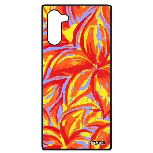фото Чехол на мобильный galaxy note 10, "цветочный узор" букет флора utaupia