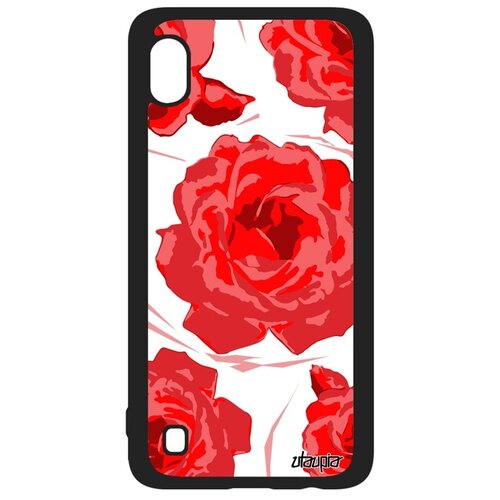 фото Чехол для телефонов galaxy a10, "цветы" акварель бутон utaupia