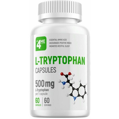 4Me Nutrition L-Tryptophan (60 капс.) 4me nutrition l tryptophan 60 капс