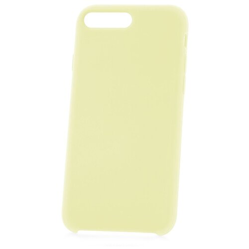 фото Чехол на ip 7 plus derbi slim silicone-2 светло-желтый