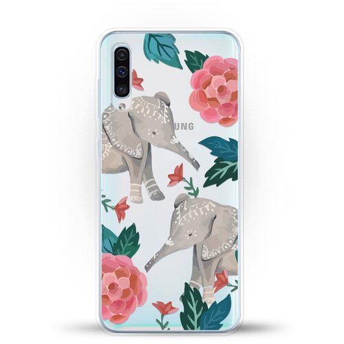 фото Силиконовый чехол два слона на samsung galaxy a50s andy & paul