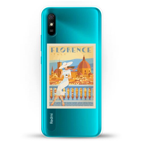 фото Силиконовый чехол флоренция на xiaomi redmi 9a andy & paul