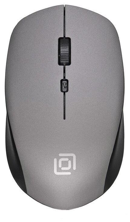 Oklick Wireless Optical Mouse (565mw) (Black&Grey) (rtl) USB 4btn+Roll (1103663) .